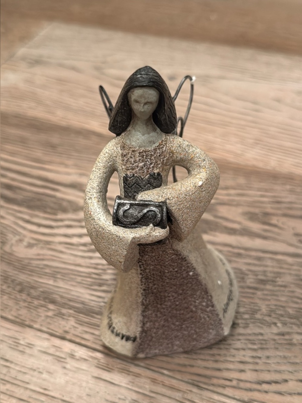 Home art stone angel figurine